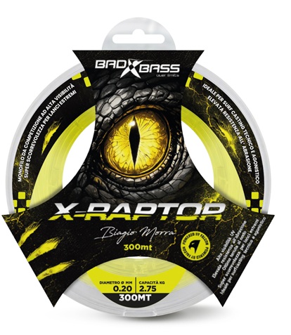 Bad Bass Nylon X-Raptor mt. 300 mm. 0.18 kg 2.20
